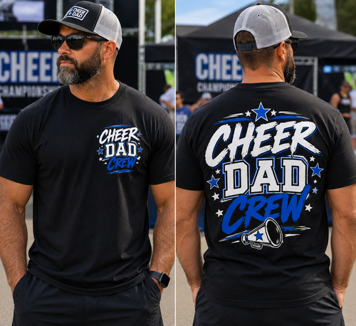 "Cheer Dad Crew"